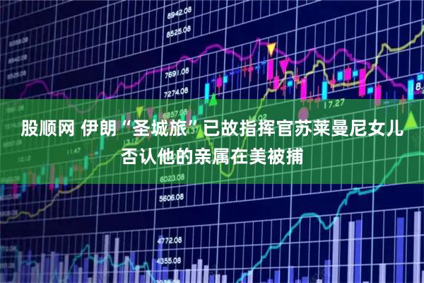 股顺网 伊朗“圣城旅”已故指挥官苏莱曼尼女儿否认他的亲属在美被捕