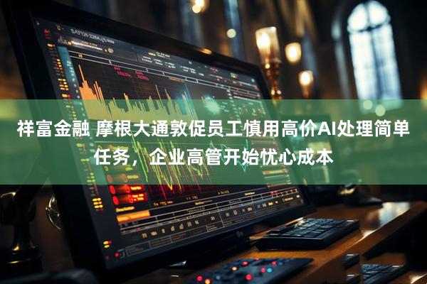 祥富金融 摩根大通敦促员工慎用高价AI处理简单任务，企业高管开始忧心成本