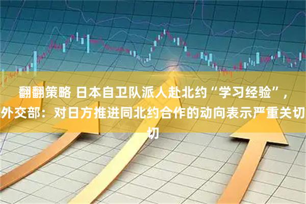翻翻策略 日本自卫队派人赴北约“学习经验”，外交部：对日方推进同北约合作的动向表示严重关切